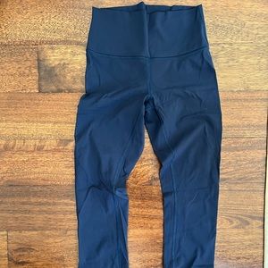 Lululemon Wunder Navy Leggings 6